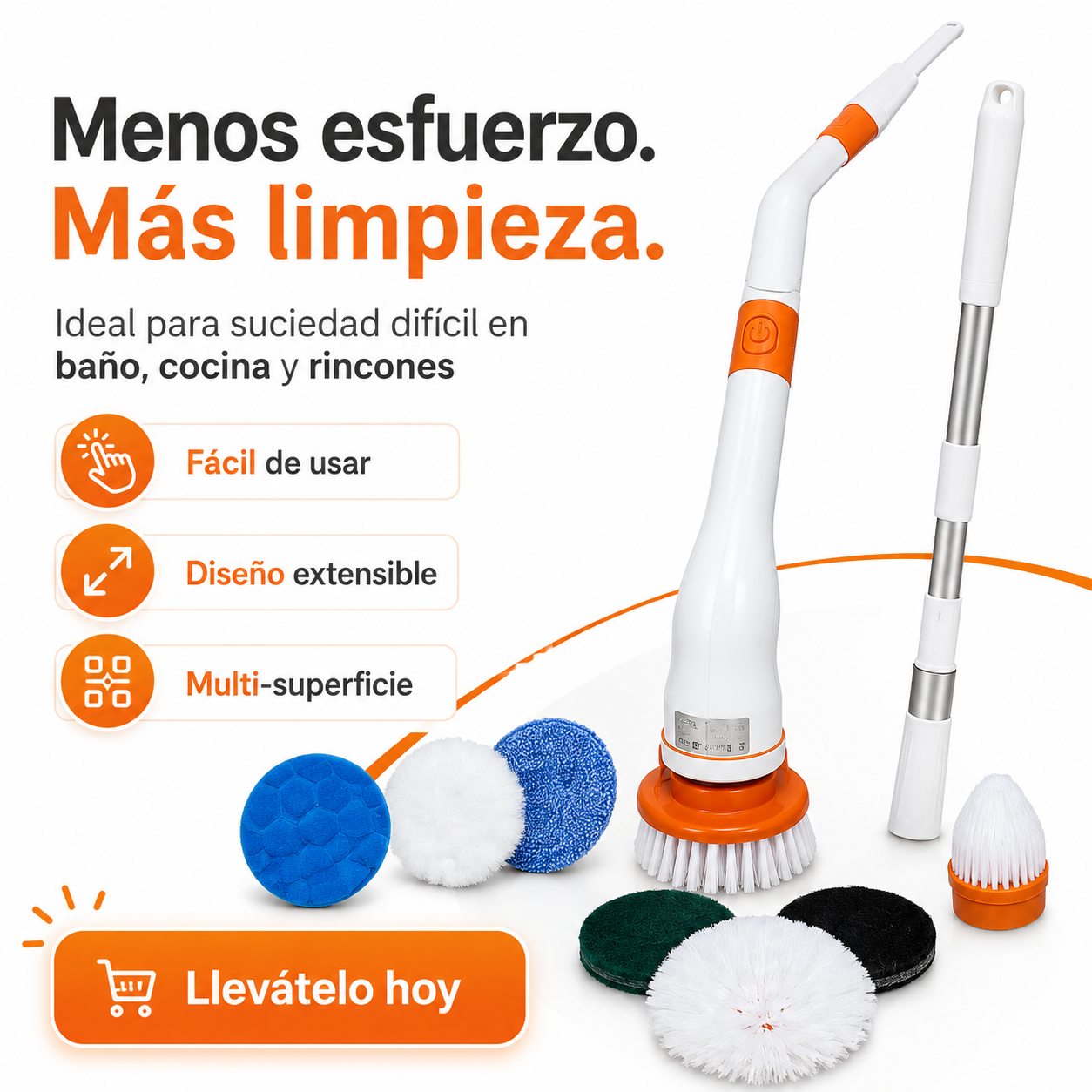 Kit cepillo eléctrico 7 en 1