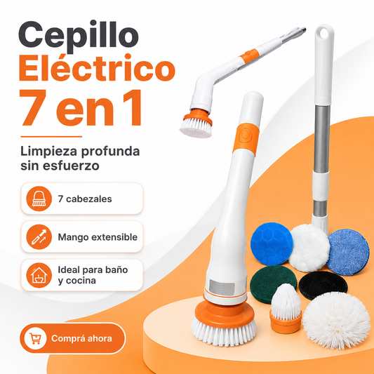 Cepillo Limpieza Electrico 7en1