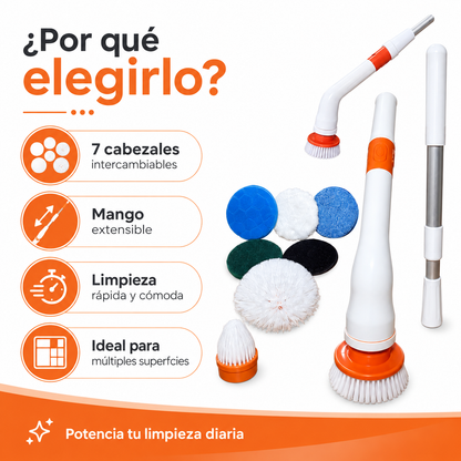 Cepillo Limpieza Electrico 7en1